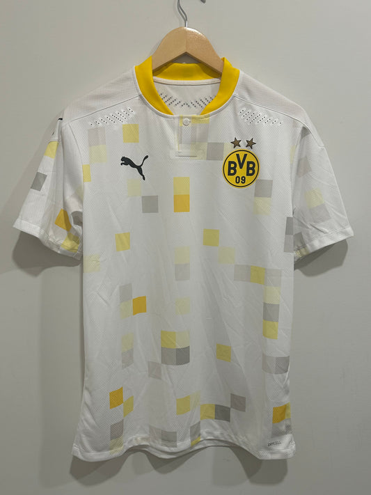 Borussia Dortmund 2020/21 Authentic Third Soccer Jersey (M)