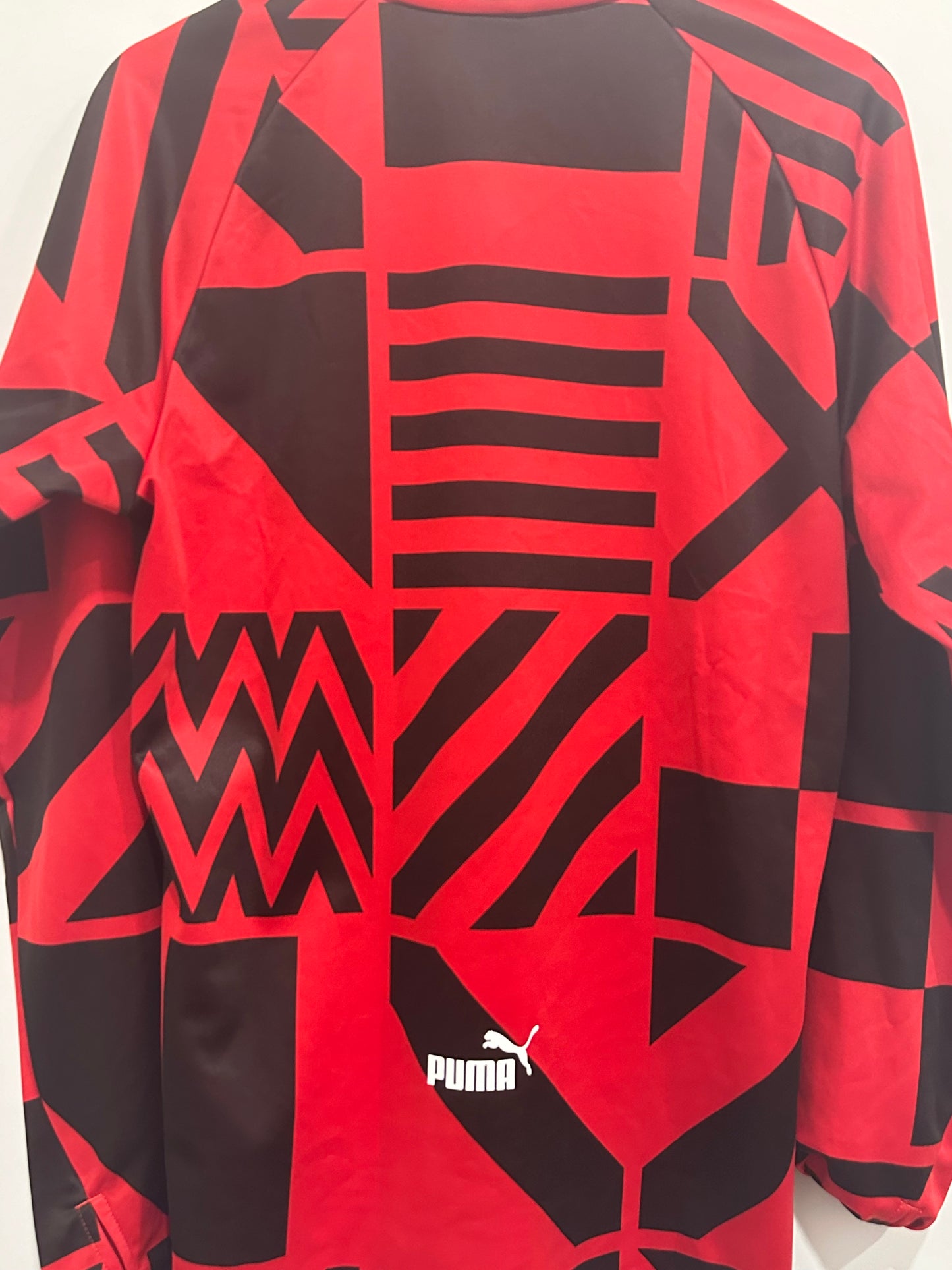 AC Milan 2022/23 Pre Match Long Sleeve Soccer Shirt (M)