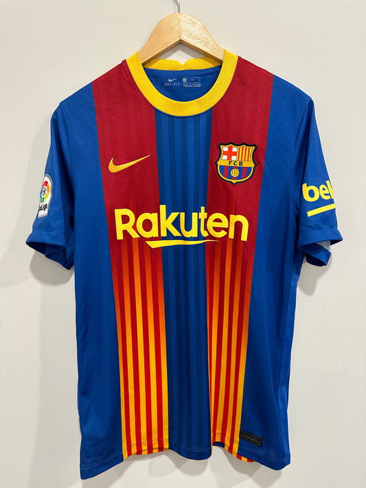 FC Barcelona 2020/21 Fourth El Clasico Soccer Jersey (M)