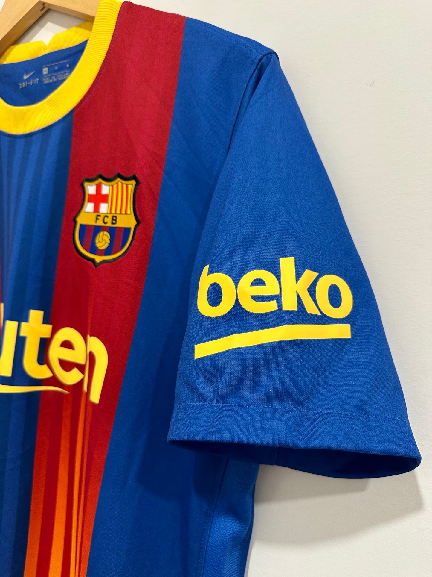 FC Barcelona 2020/21 Fourth El Clasico Soccer Jersey (M)