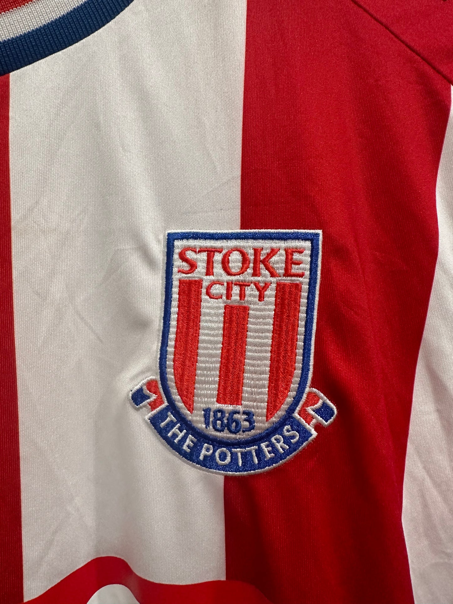 Arnautovic #10 Stoke City 2017/18 Home Soccer Jersey (L)