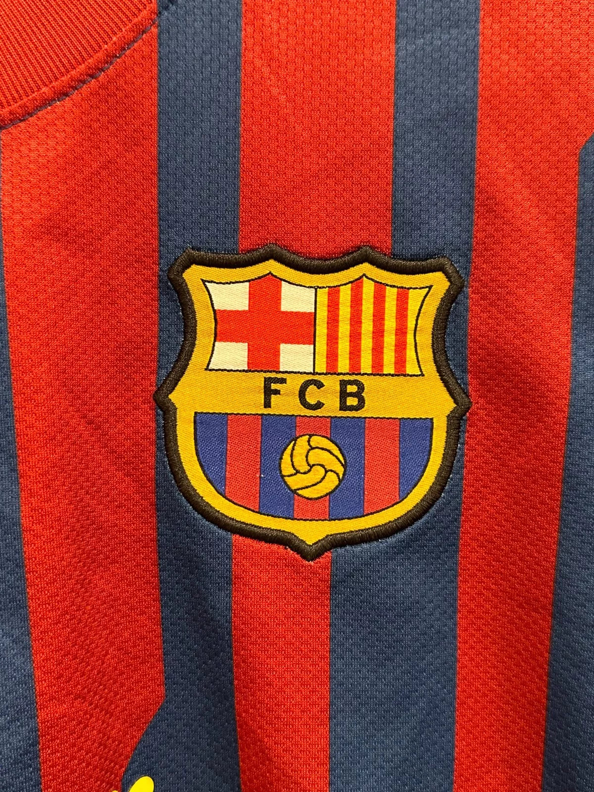 FC Barcelona 2011/12 Home Soccer Jersey (M)