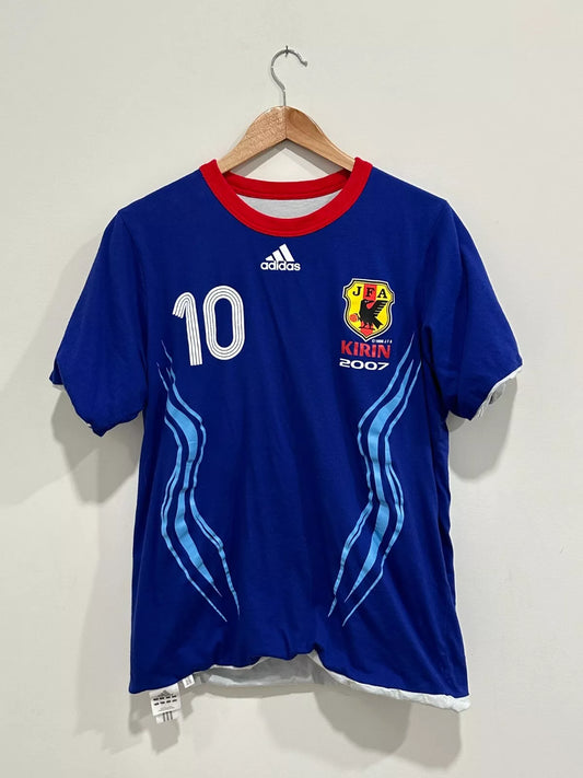 Japan 2007 Reversible Soccer Training Shirt #10 (L)