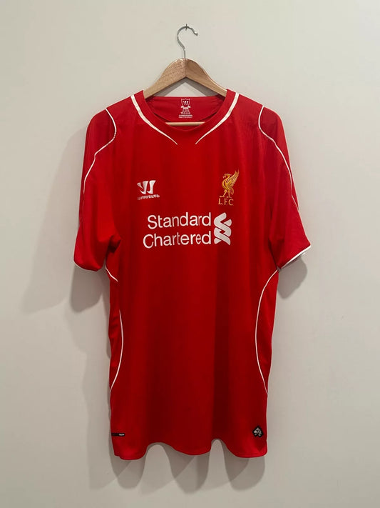 Liverpool 2015/16 Home Soccer Jersey (XXL)